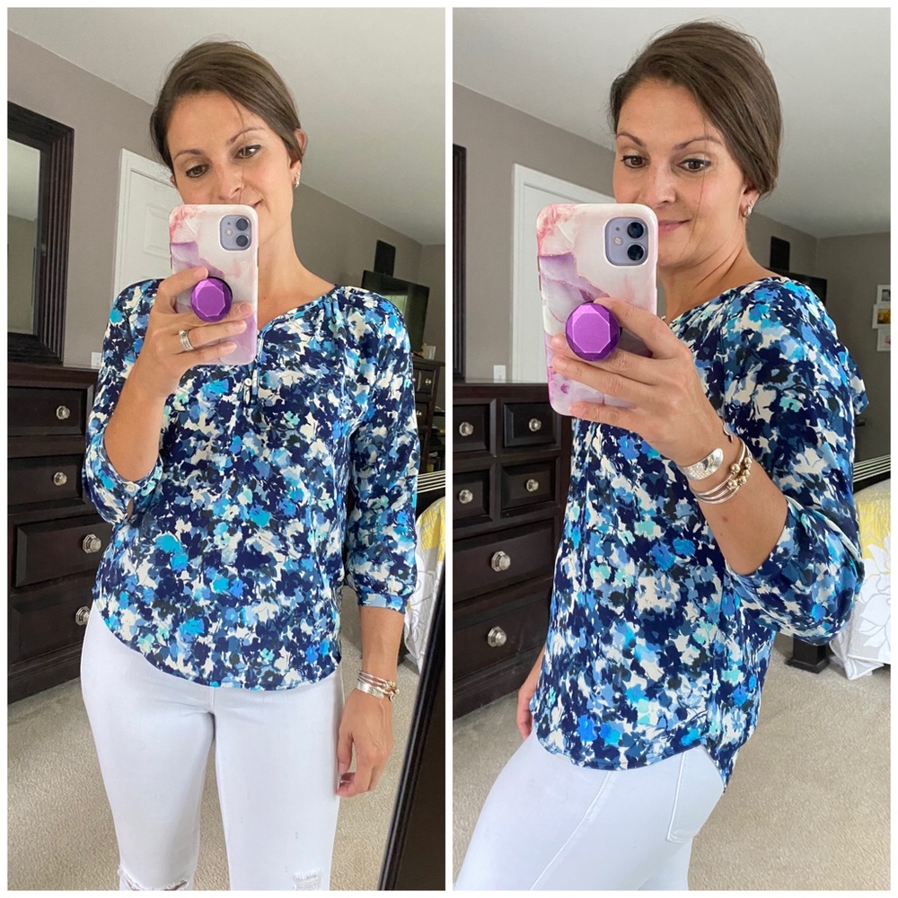 3/4 sleeve blouse